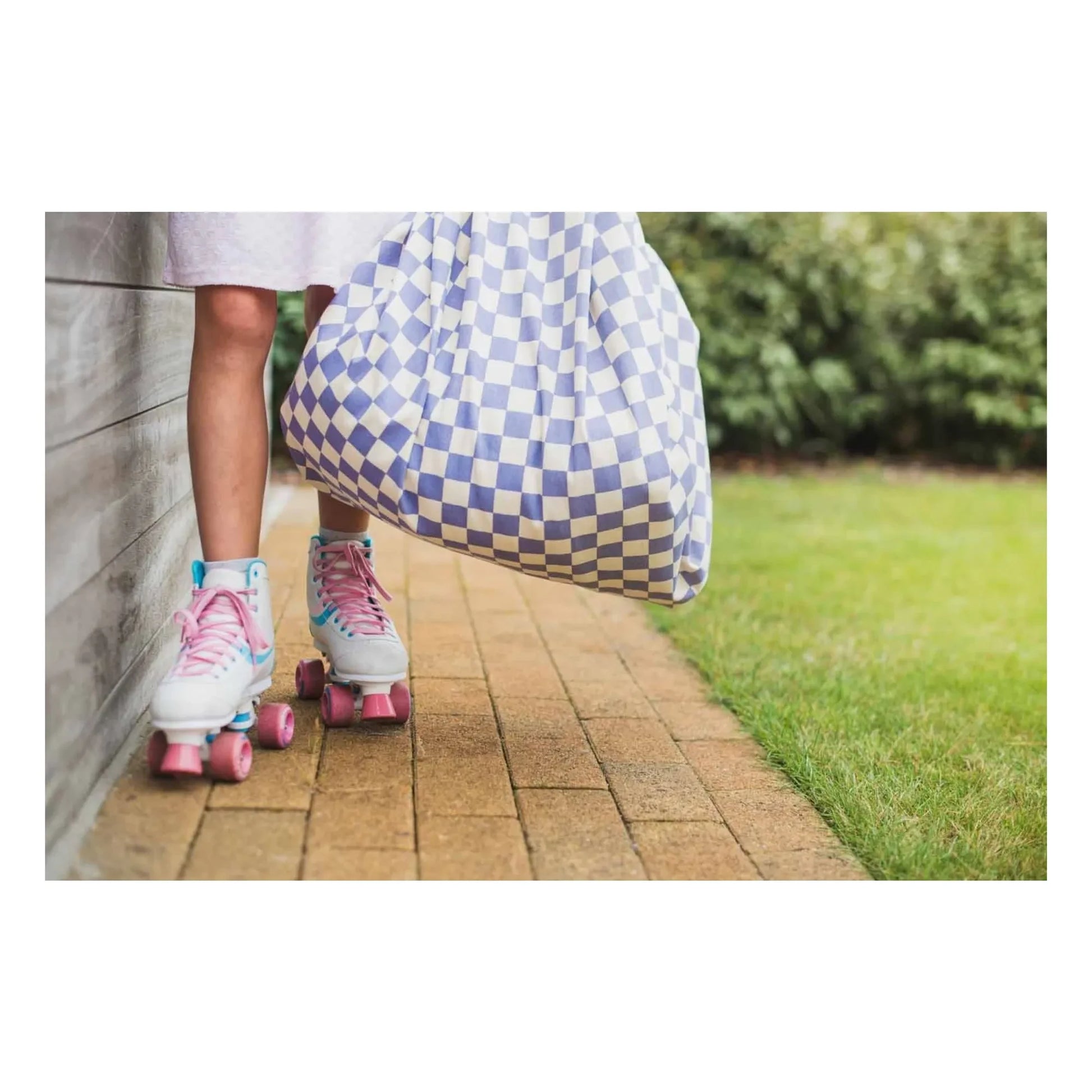 Play and Go - Noomad Bag / Playmat - Vichy | Purple