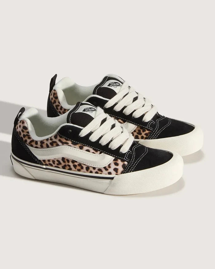 Vans Knu Skool Leopard Kadın Yüksek Sneaker
