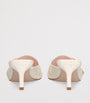 Roger Vivier Ivory Leather Viv’ Canard Heeled Mules 55