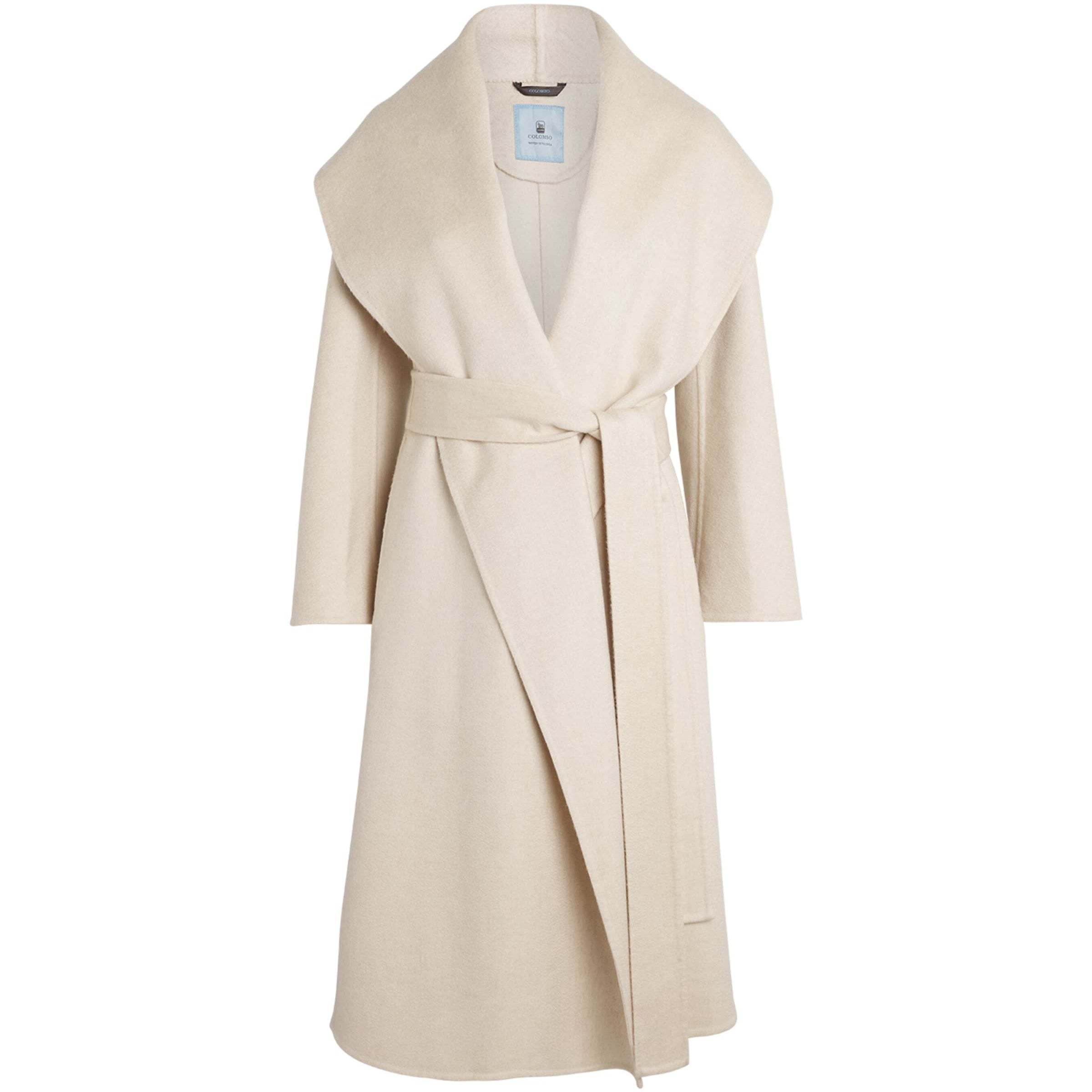 Kid Cashmere Wrap Coat