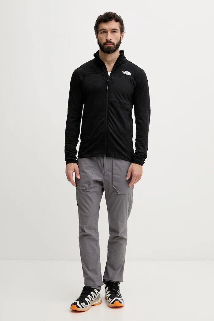 The North Face суичър с цип мъжки Powergrid stormgap