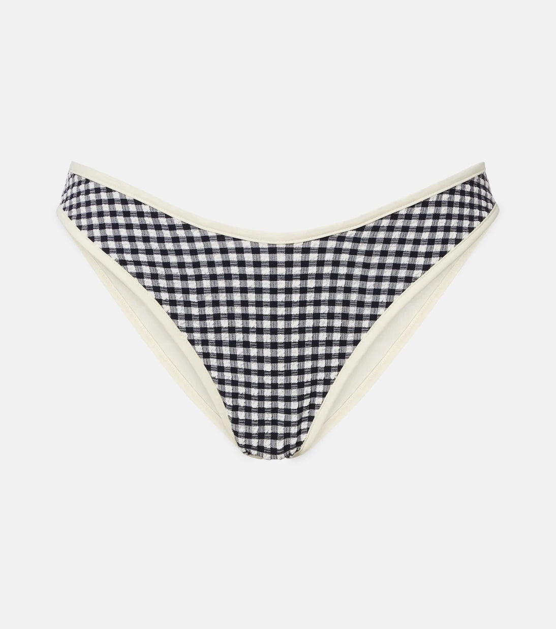 Montce - Lulu gingham seersucker bikini bottoms