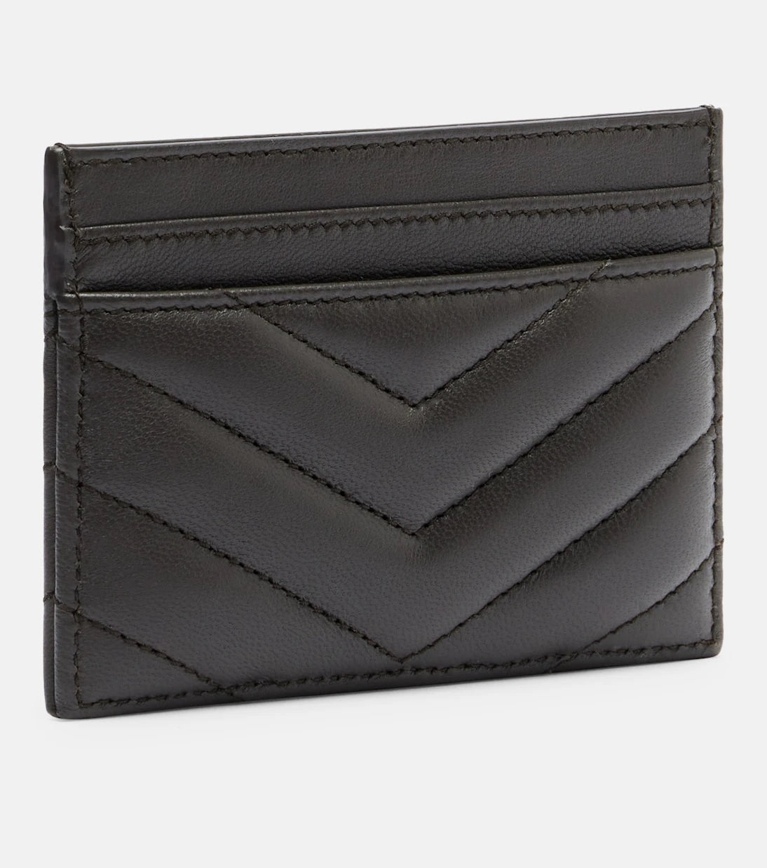 Saint Laurent - Cassandre matelassé leather card holder