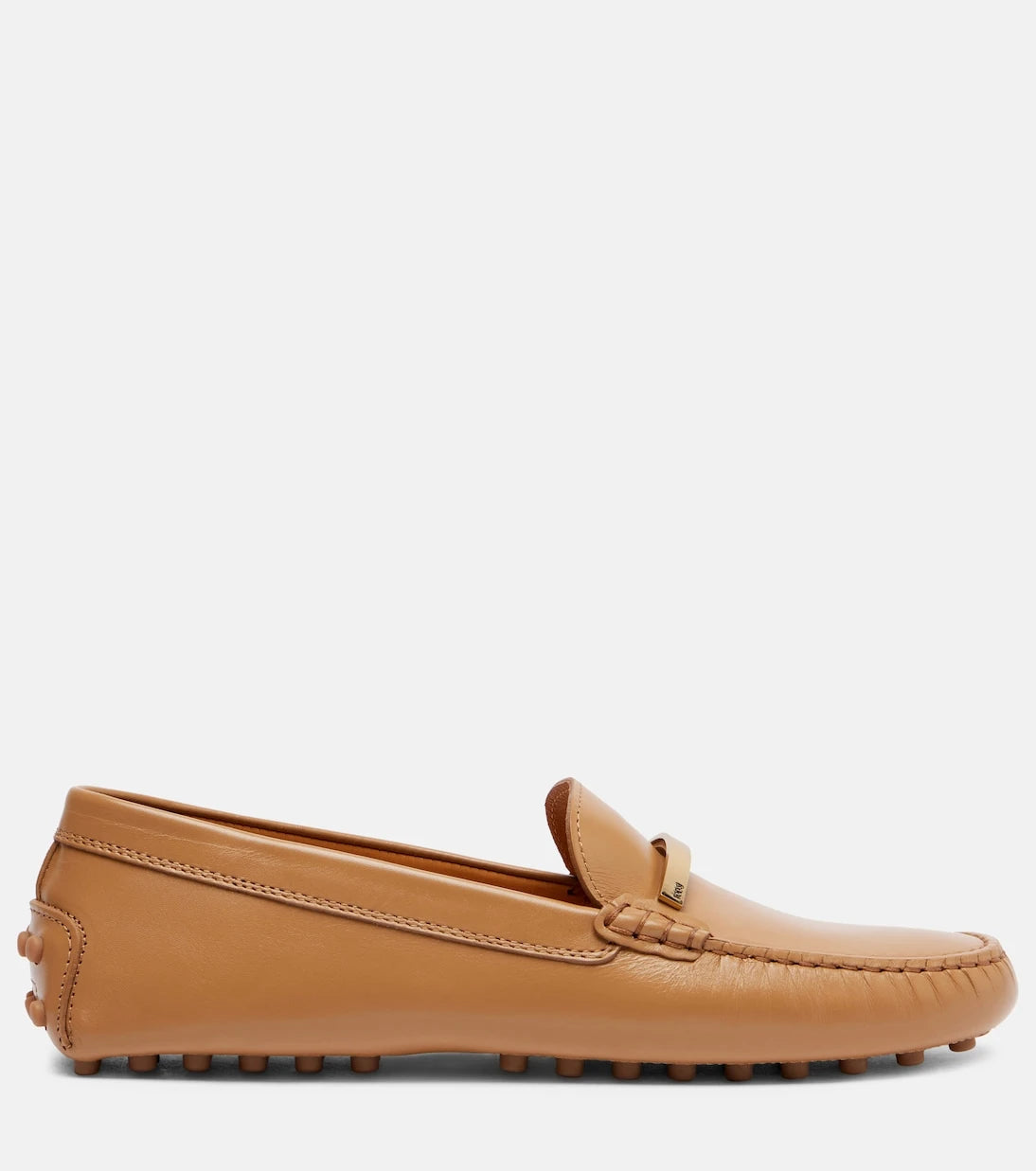 Tod's - Gommino embellished leather loafers