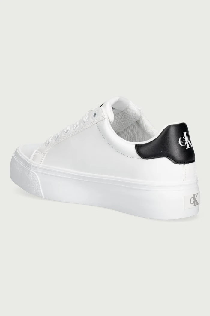 VULC FLATFORM LACEUP LOW LTH deri kadın spor ayakkabı
