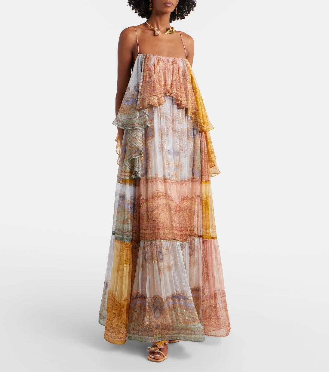Zimmermann - Como paisley silk-blend maxi dress