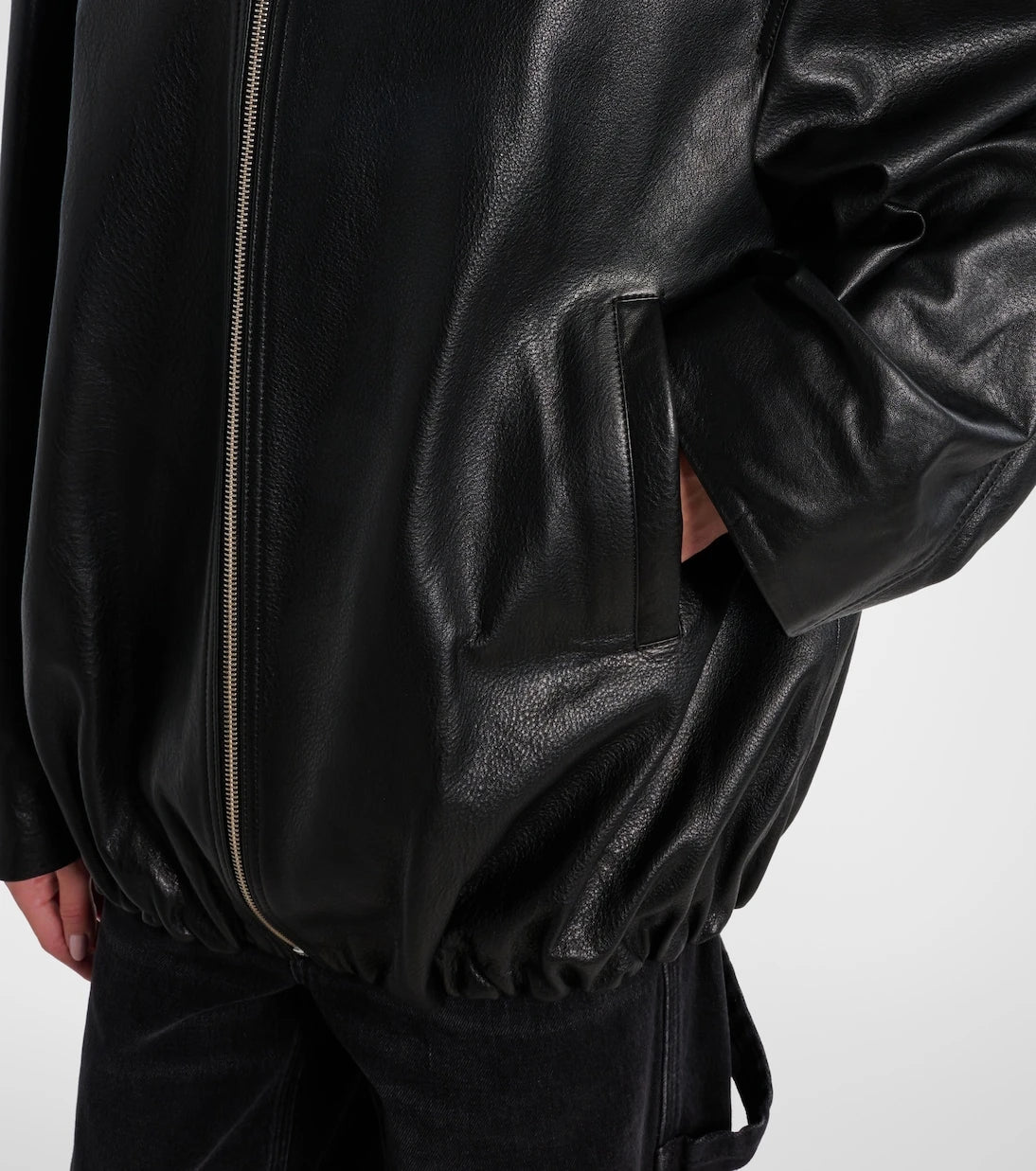Nour Hammour - Elisse leather jacket