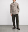 100HANDS Beige Cashmere Overshirt