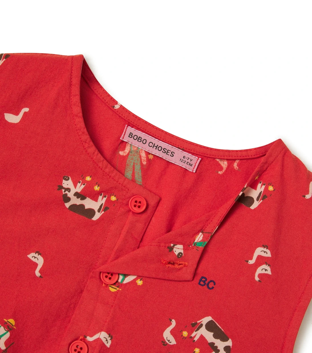 Bobo Choses - Farm Adventure printed cotton dress