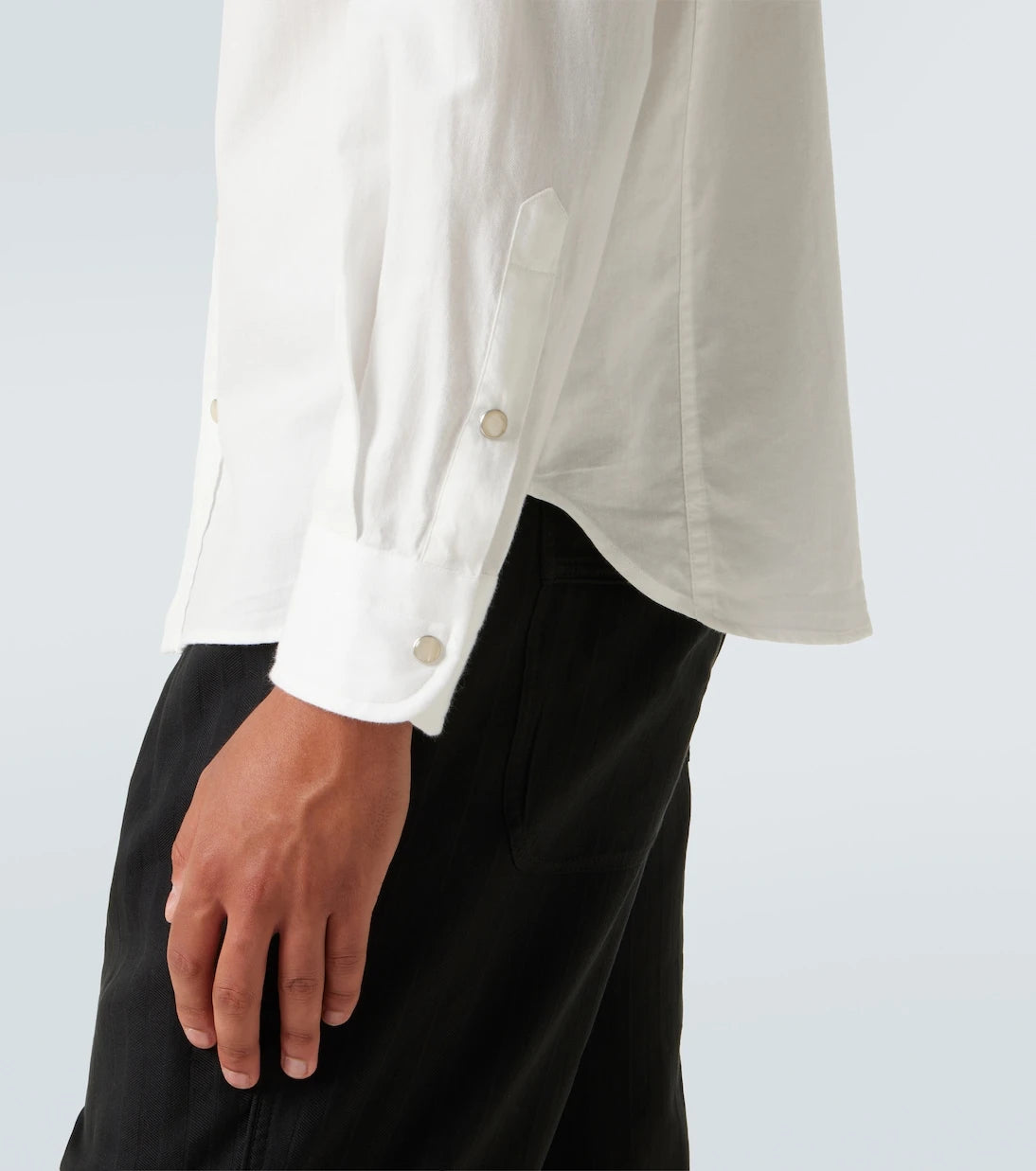 Tom Ford - Cotton poplin shirt