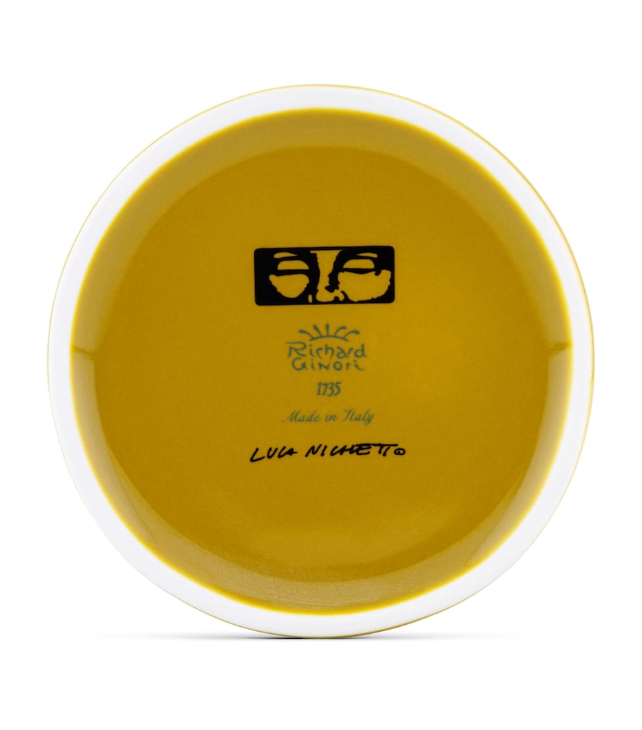 Porcelain Il Letterato Candle Holder