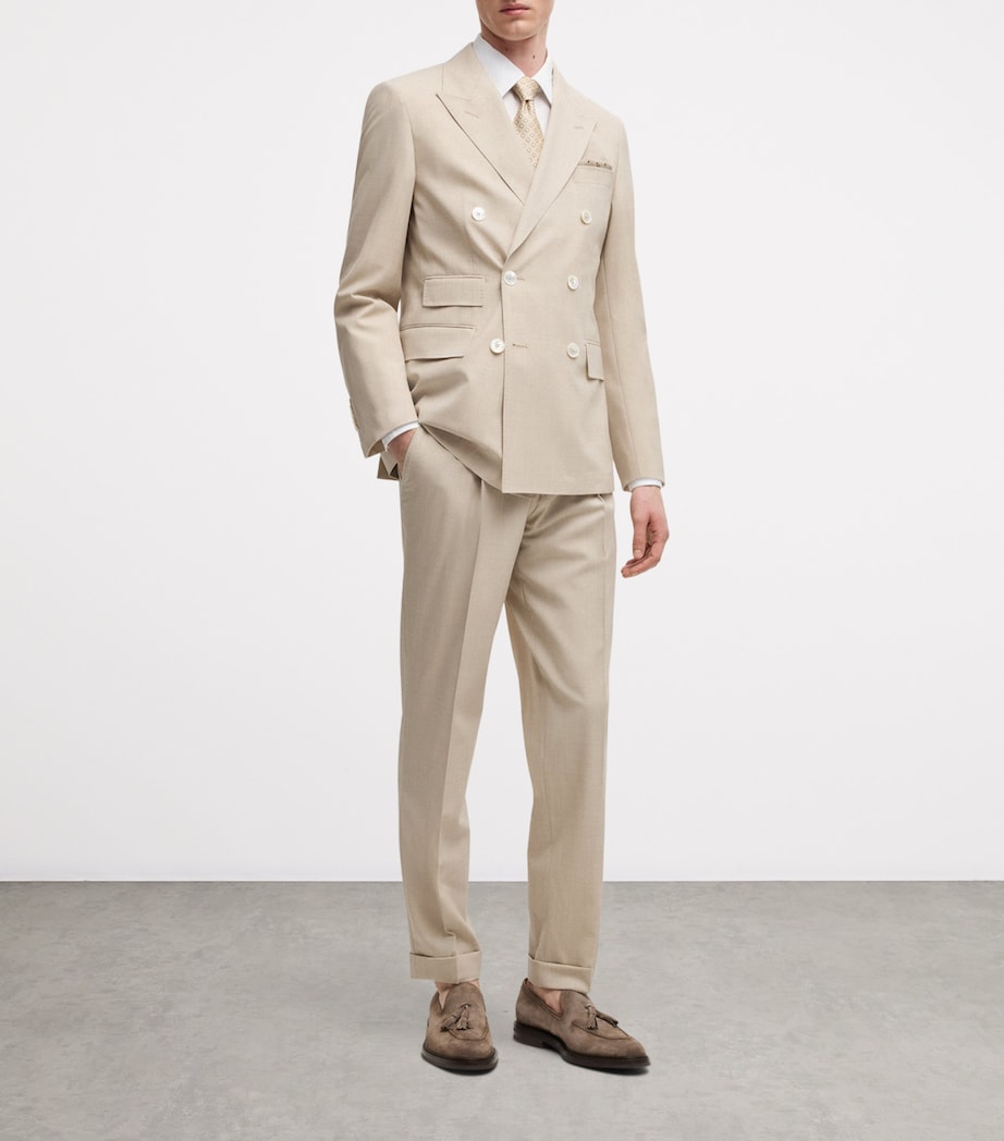 BOSS Virgin Wool-Silk 2-Piece Suit