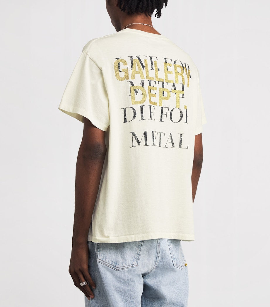 Cotton Live For Metal T-Shirt