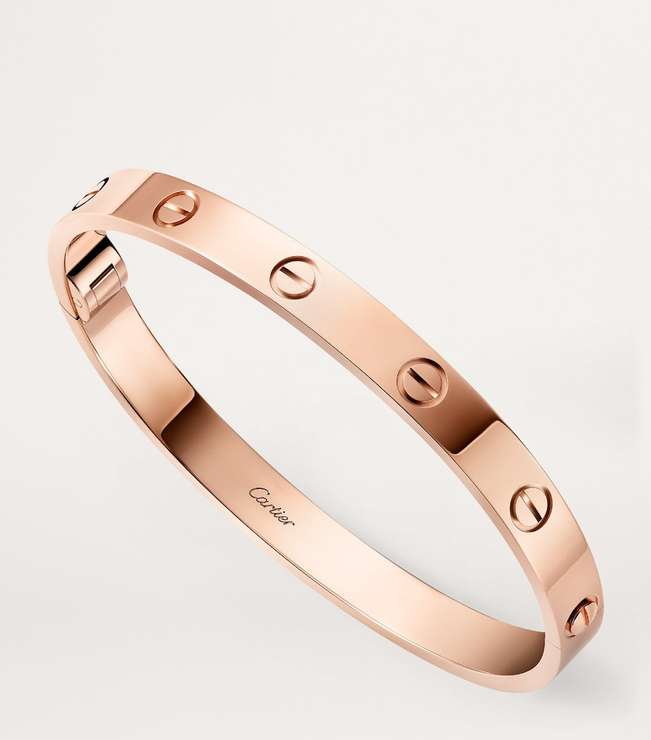 Cartier Rose Gold Hinged LOVE Bracelet