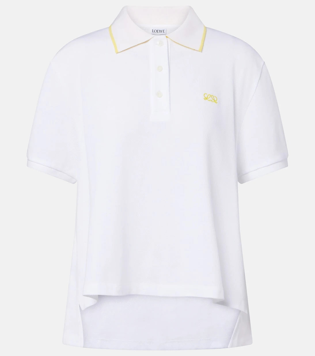 Loewe - Double L cotton piqué polo shirt