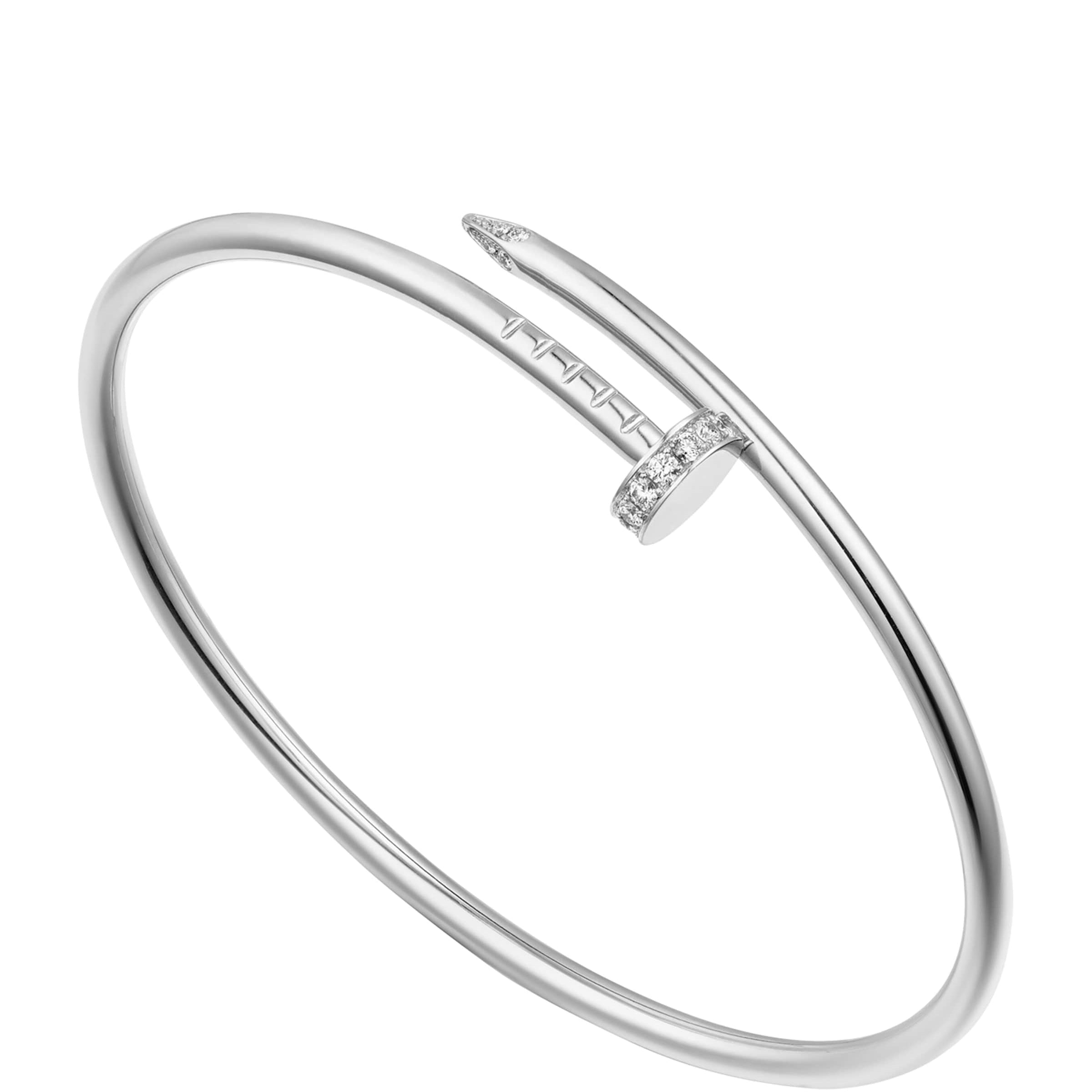 White Gold and Diamond Juste Un Clou Bracelet