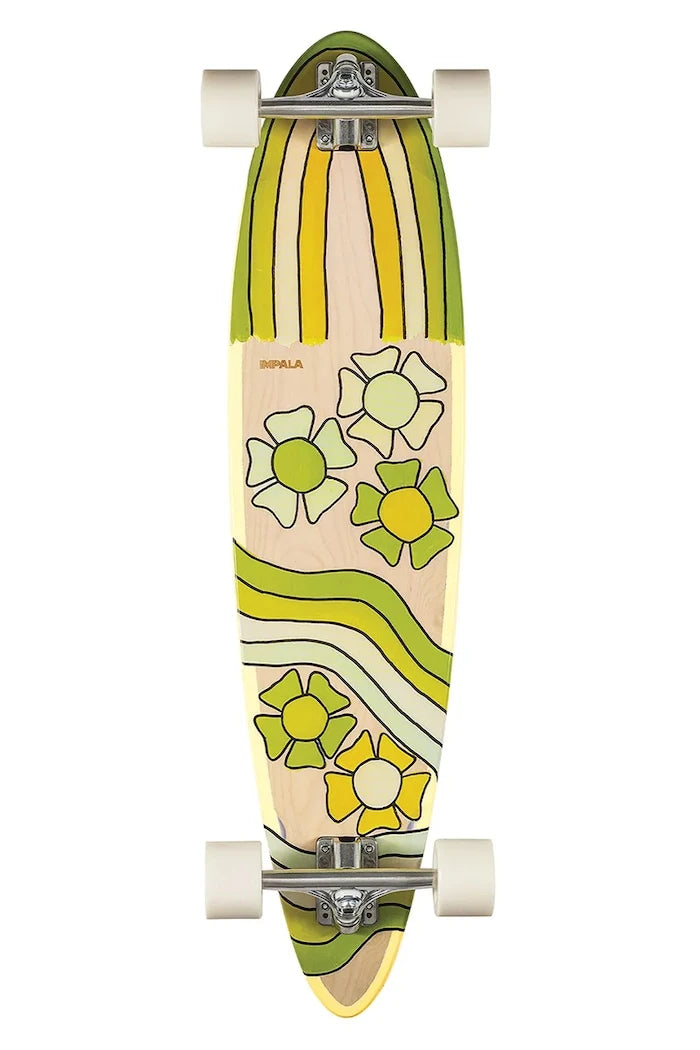 Скейтборд Impala Jupiter Longboard – Birdy Floral