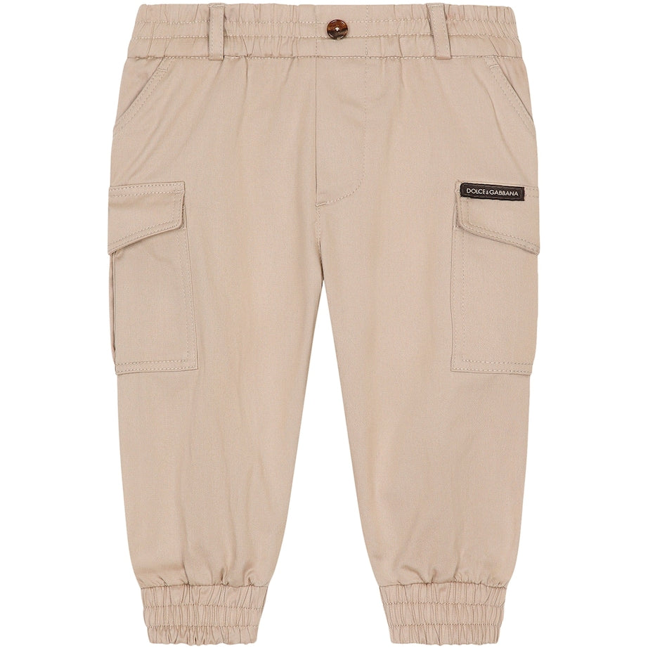 Dolce & Gabbana Kids Stretch-Cotton Trousers (3-30 Months)