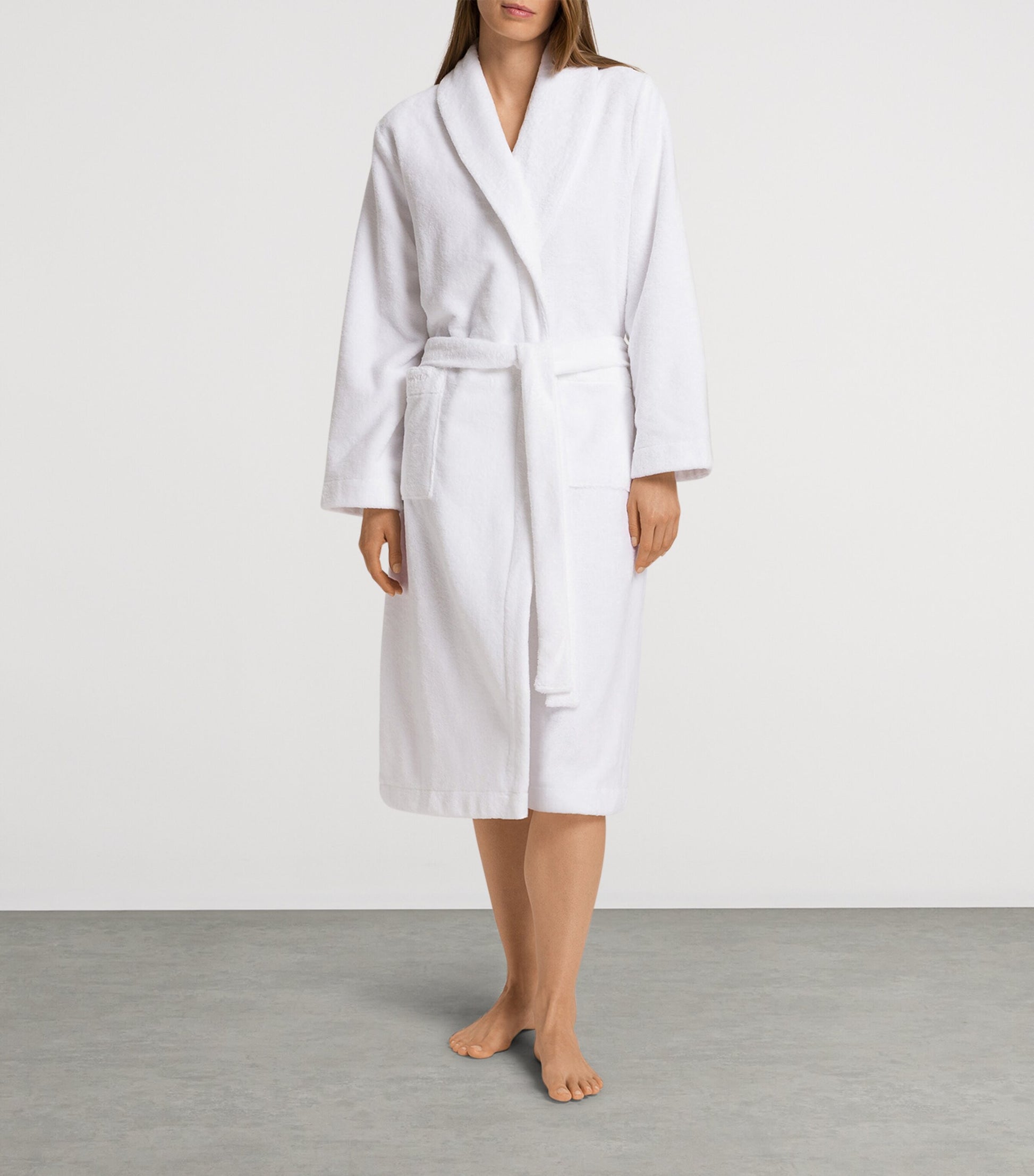 White Cotton Robe