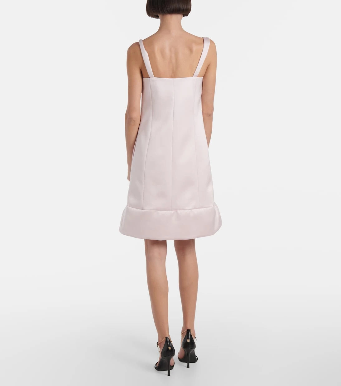 Givenchy - 4G ruffle satin minidress