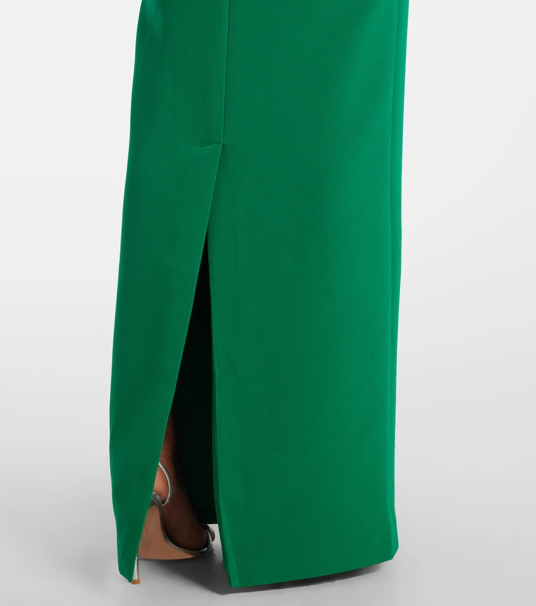 Safiyaa - One-shoulder crêpe gown