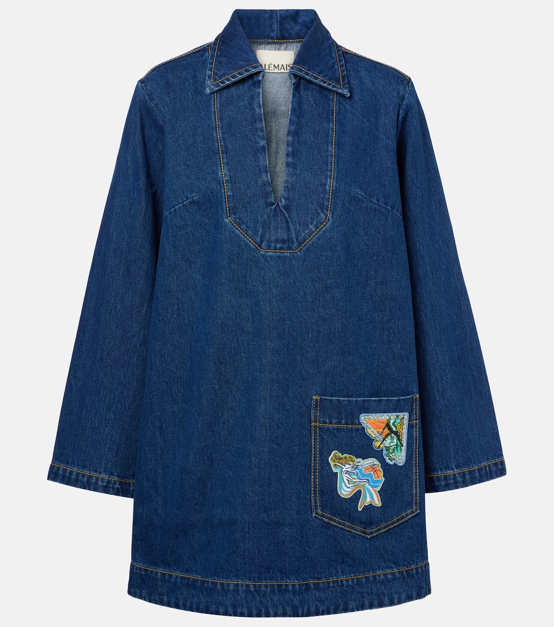Alémais - Speedy denim minidress