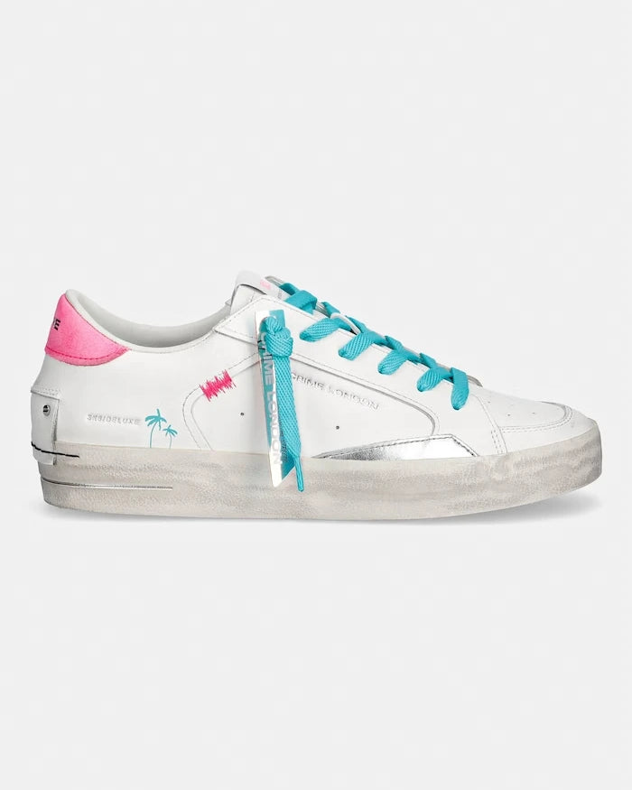 Crime London SK8 DELUXE kadın deri sneaker