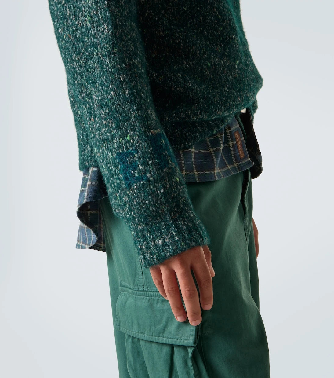 ERL - Alpaca, wool, and cotton-blend sweater