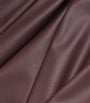 Burgundy Faux Leather Nocera Maxi Skirt