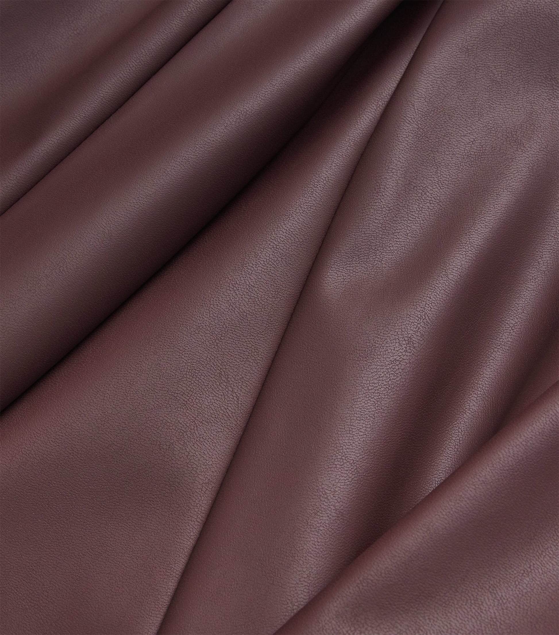 Burgundy Faux Leather Nocera Maxi Skirt