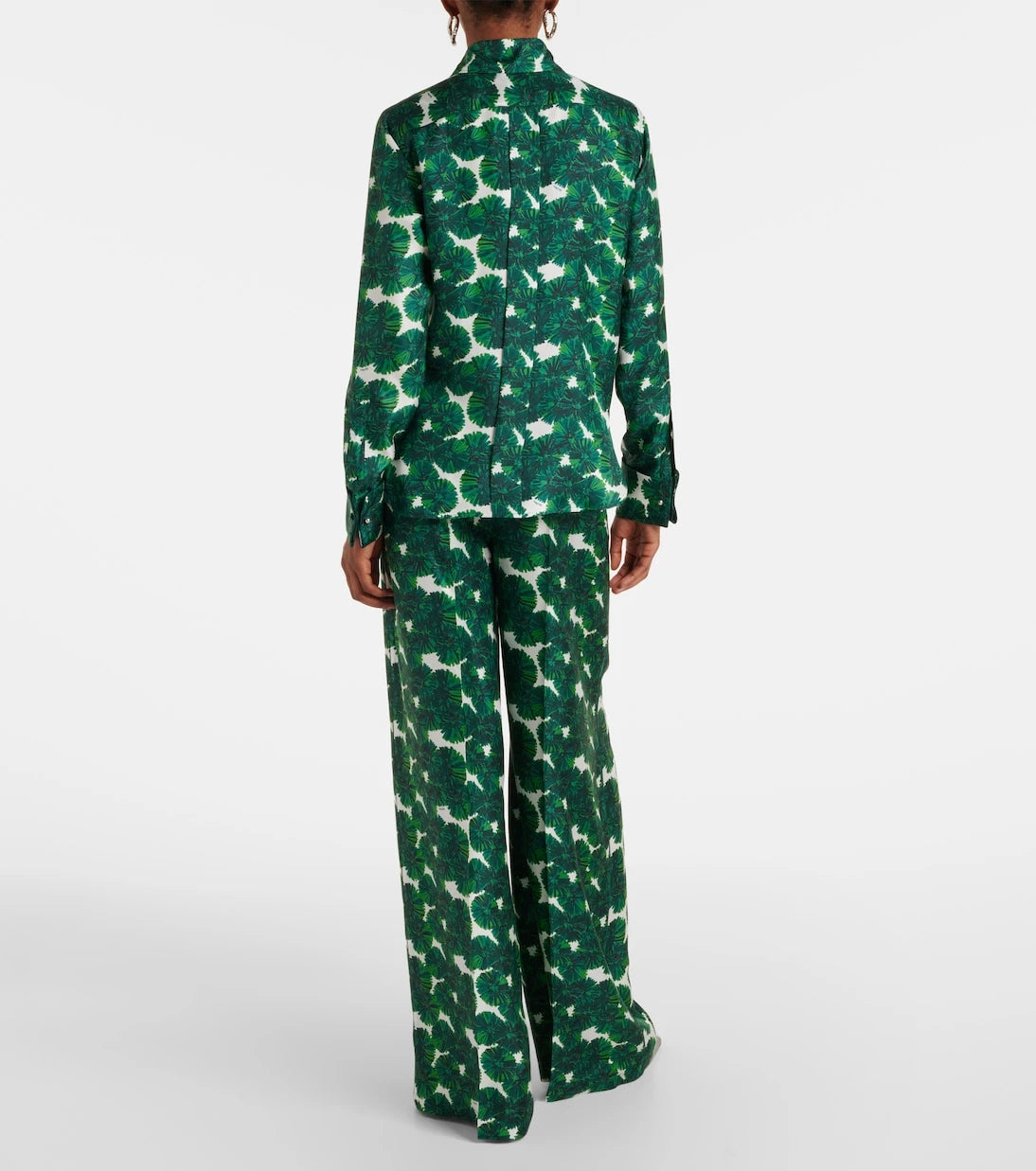Max Mara - Rodesia printed silk twill shirt