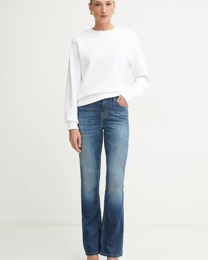 Guess pamuklu kadın sweatshirt