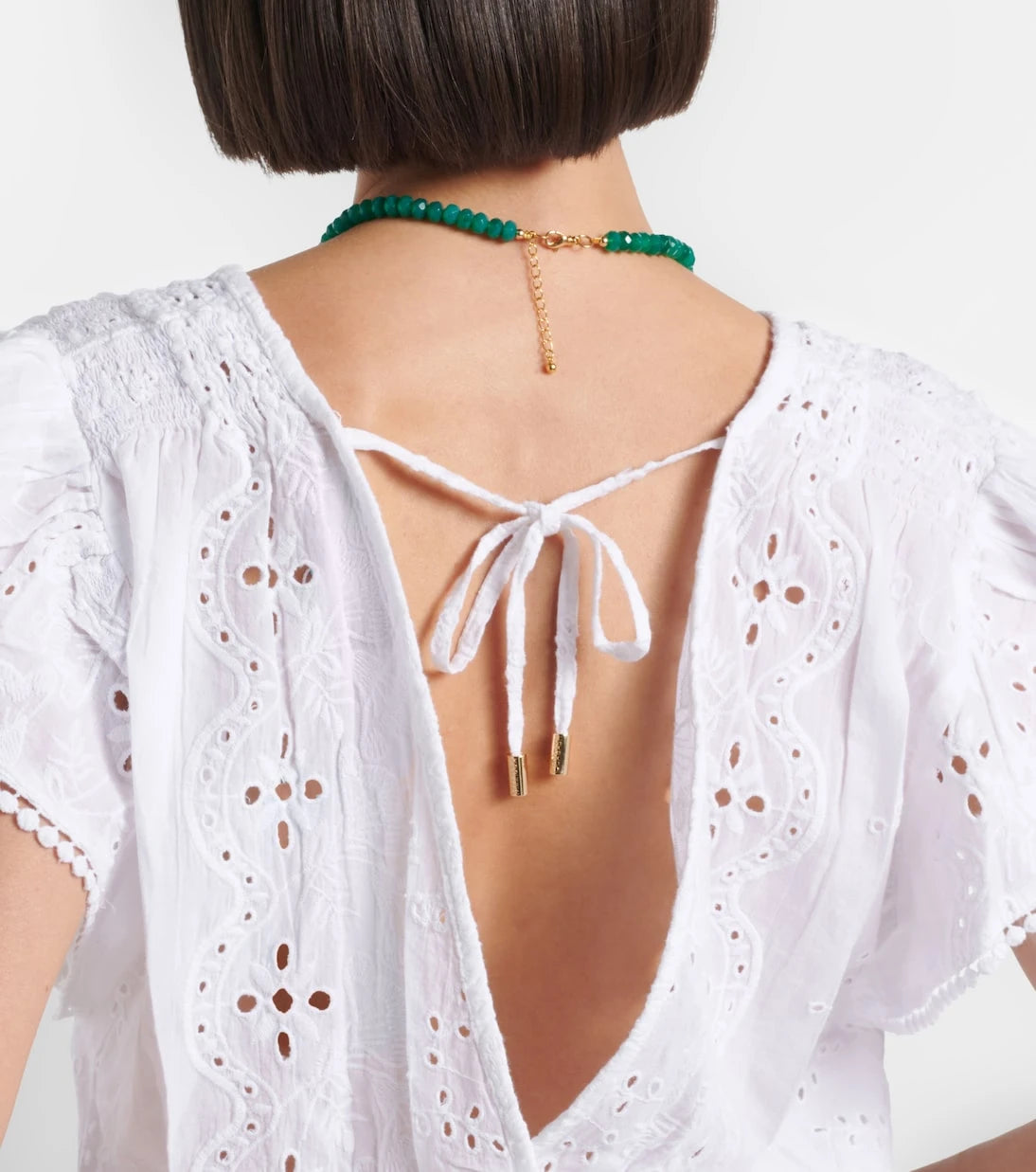 Melissa Odabash - Jess broderie anglaise cotton minidress