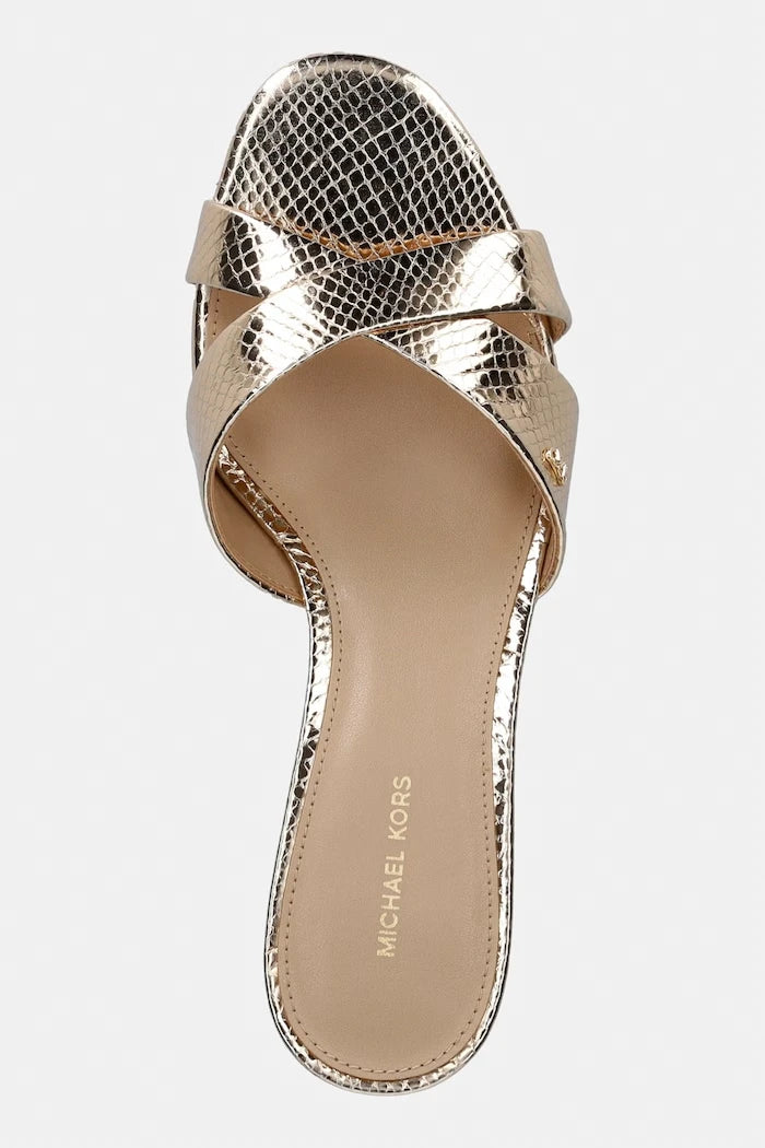 Кожени чехли MICHAEL Michael Kors Cassidy Kitten Sandal