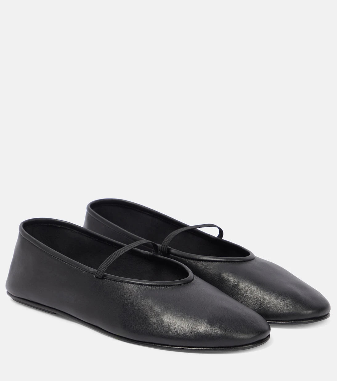 The Row - Leather ballet flats