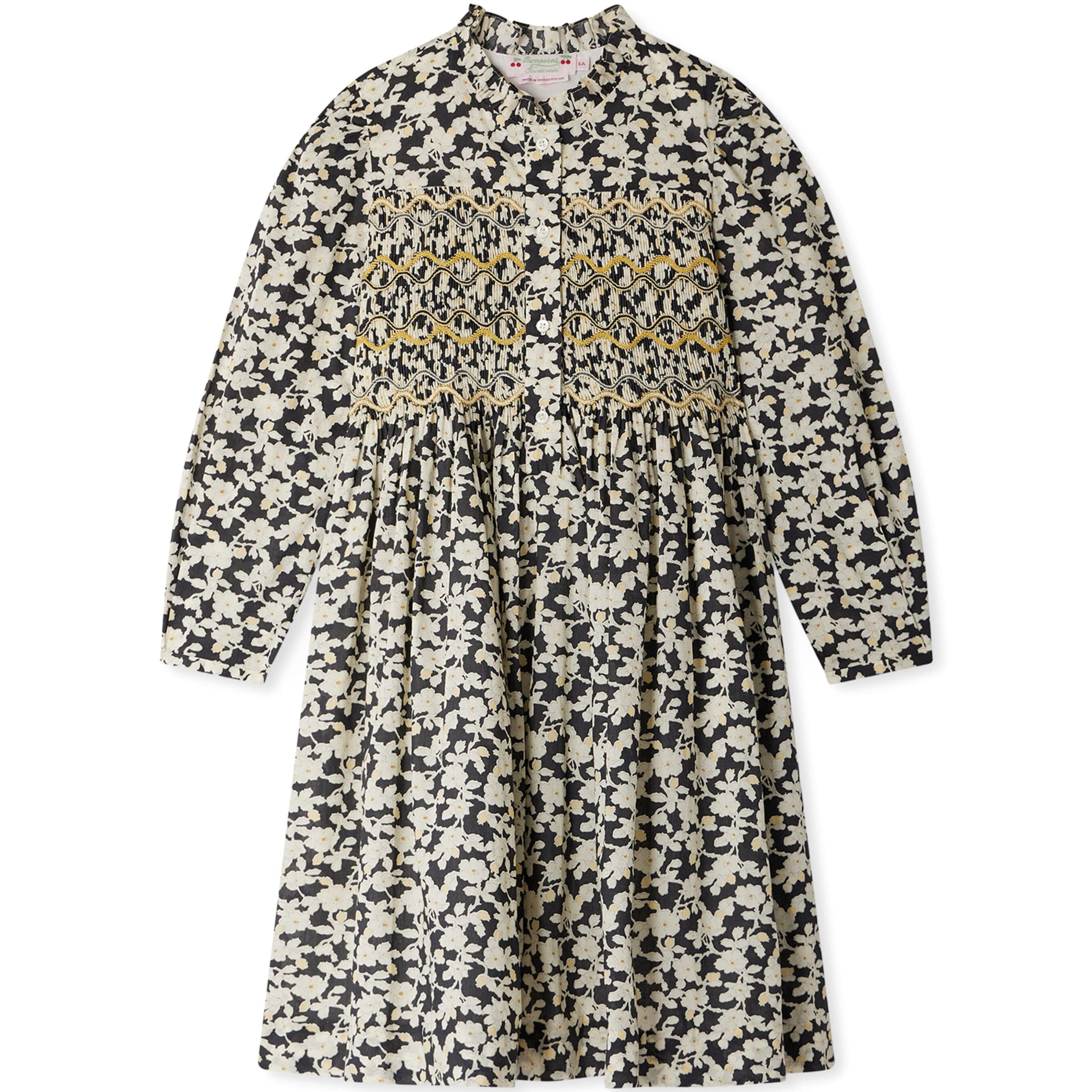 Organic Cotton Floral Dress (4-14 Years)