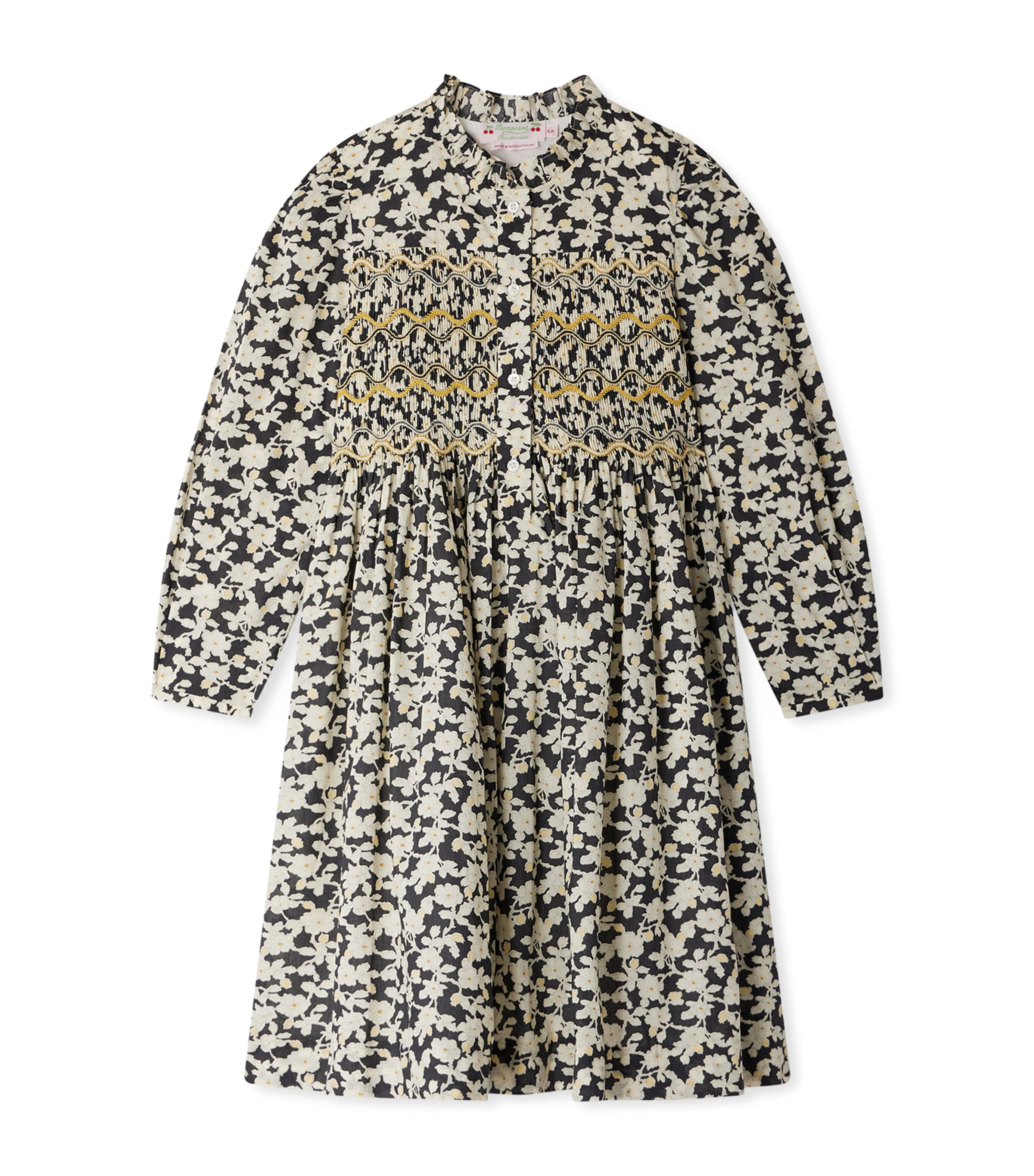 Organic Cotton Floral Dress (4-14 Years)