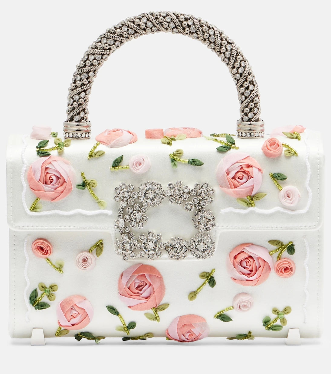 Roger Vivier - Jewel Efflorescence Mini top-handle bag