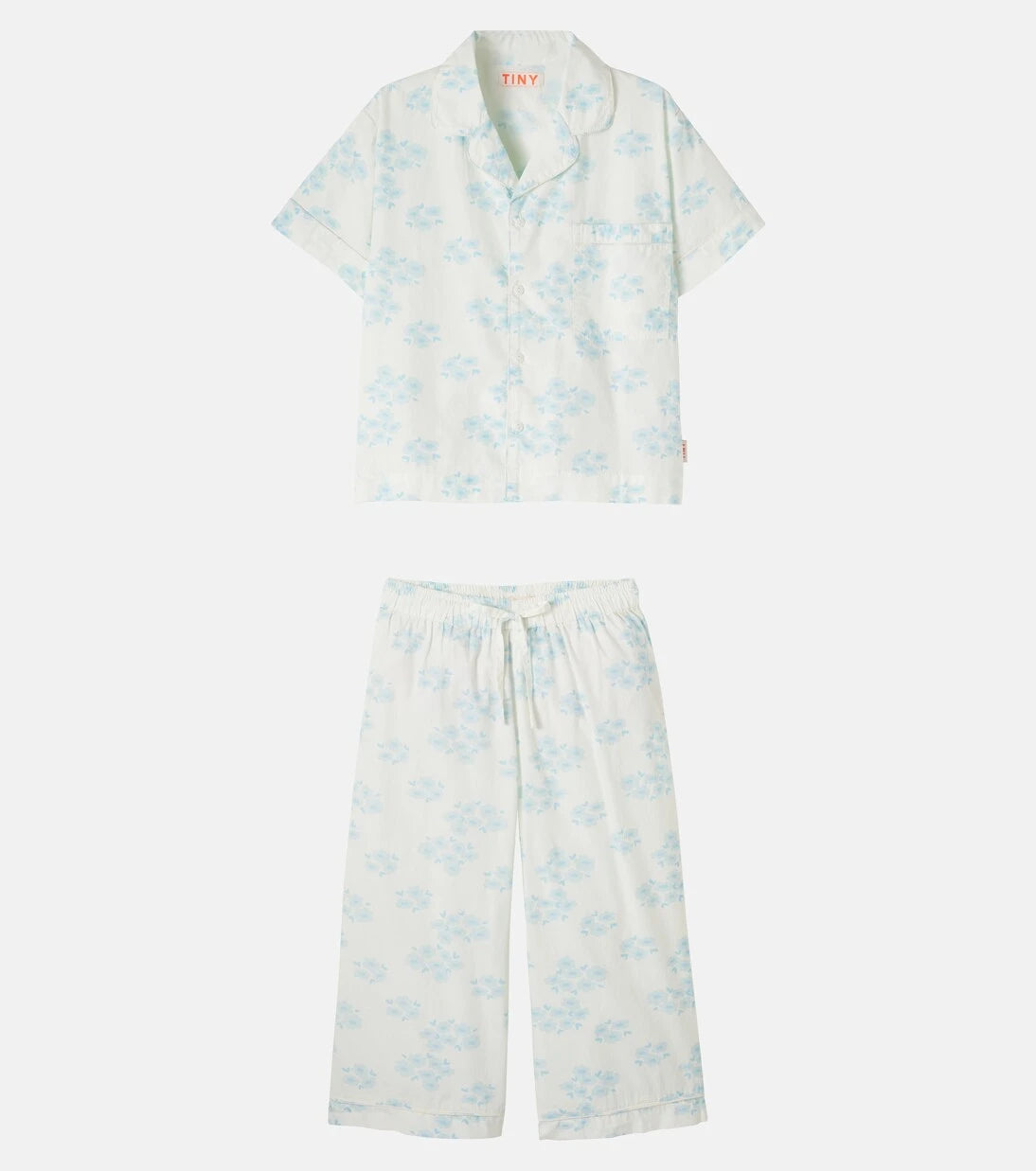 Tinycottons - Blossoms floral cotton shirt and pants set