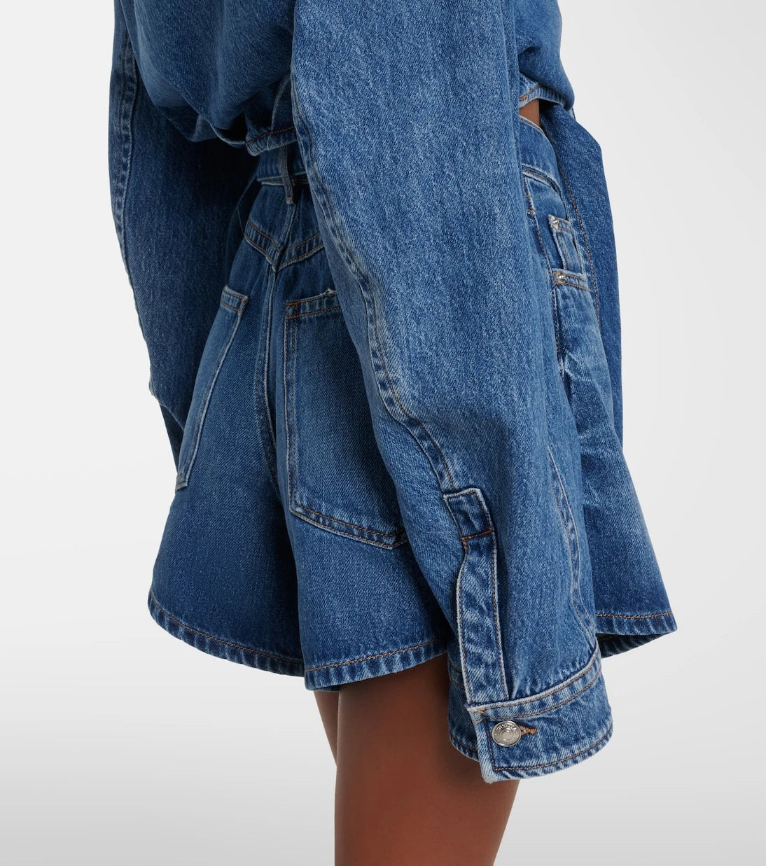 Sportmax - Fiesta denim shorts