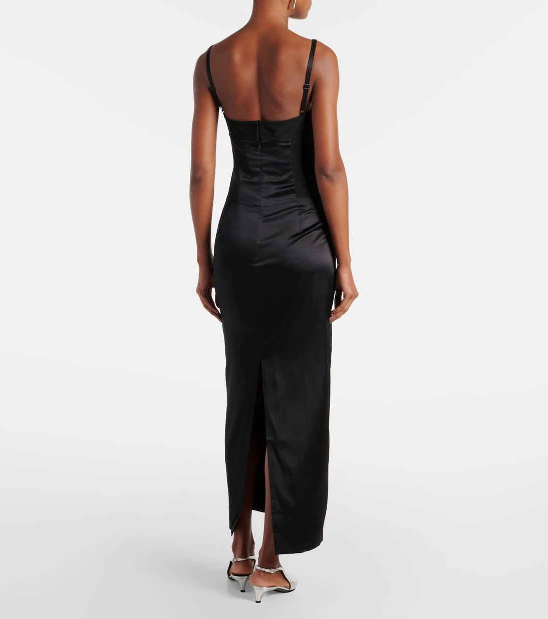 SIR - Sonora Evening silk-blend satin midi dress