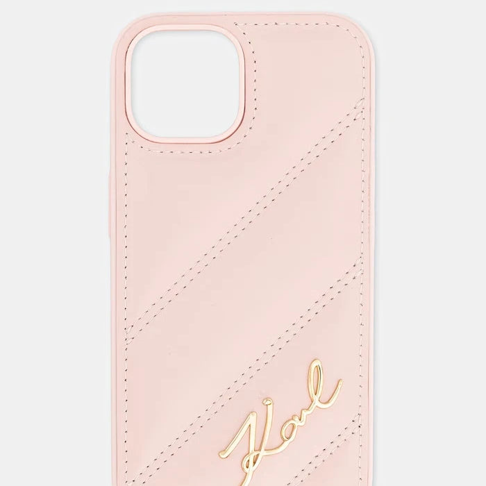 Karl Lagerfeld suni deri telefon kılıfı iPhone 15 / 14 / 13
