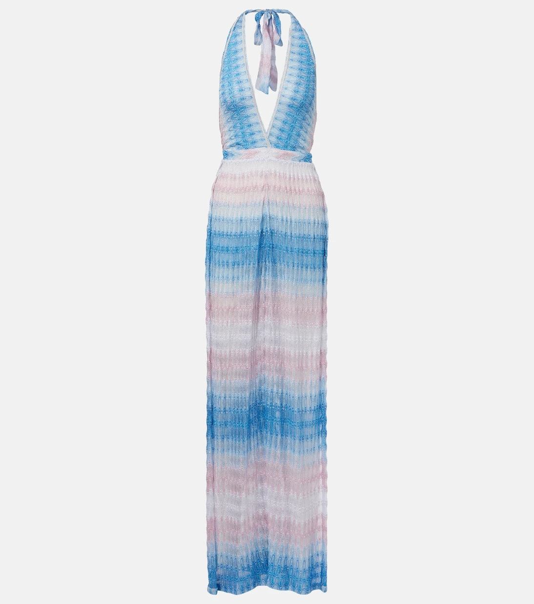 Missoni - Zigzag ombré lamé tulum
