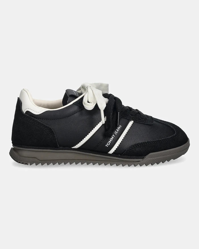 Tommy Jeans TJW LOW PROFILE RUNNER LTHR MIX Deri Sneaker