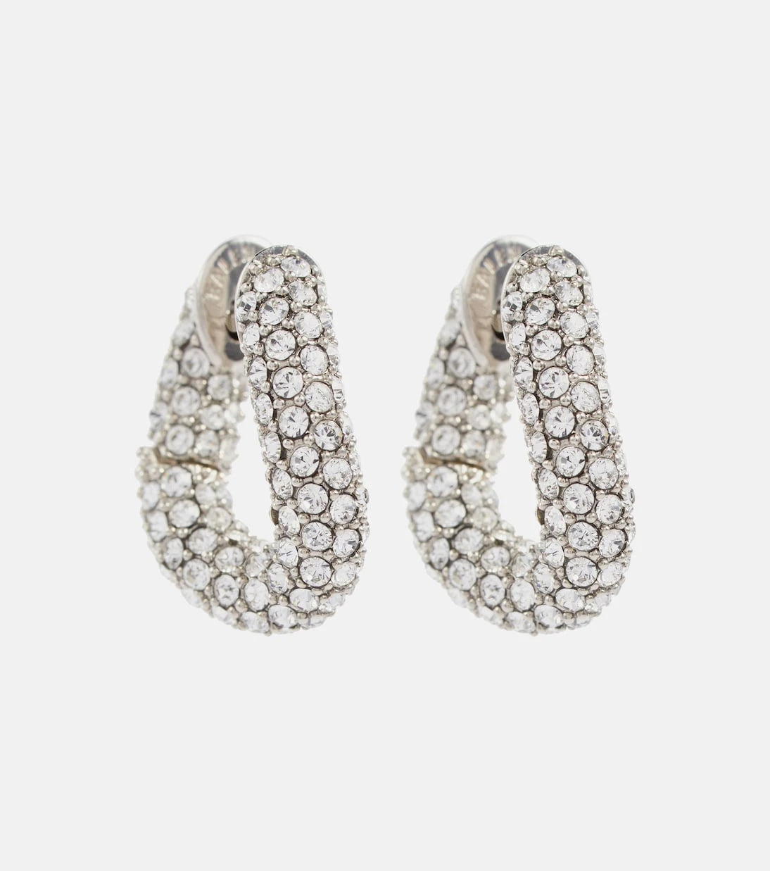 Balenciaga - Crystal-embellished earrings