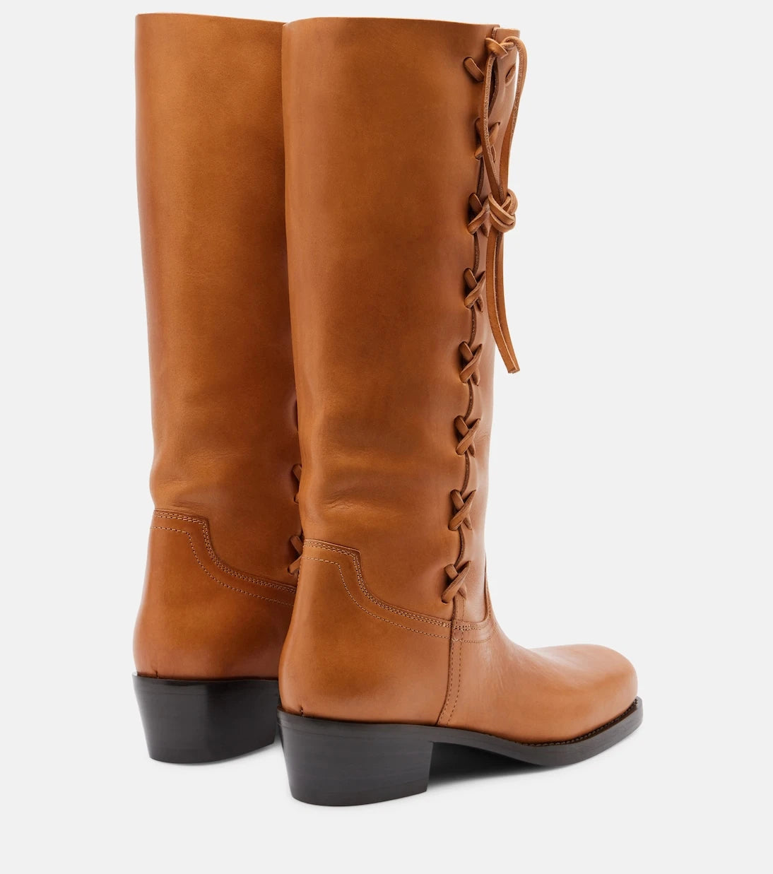 Paris Texas - Roxanne leather knee-high boots