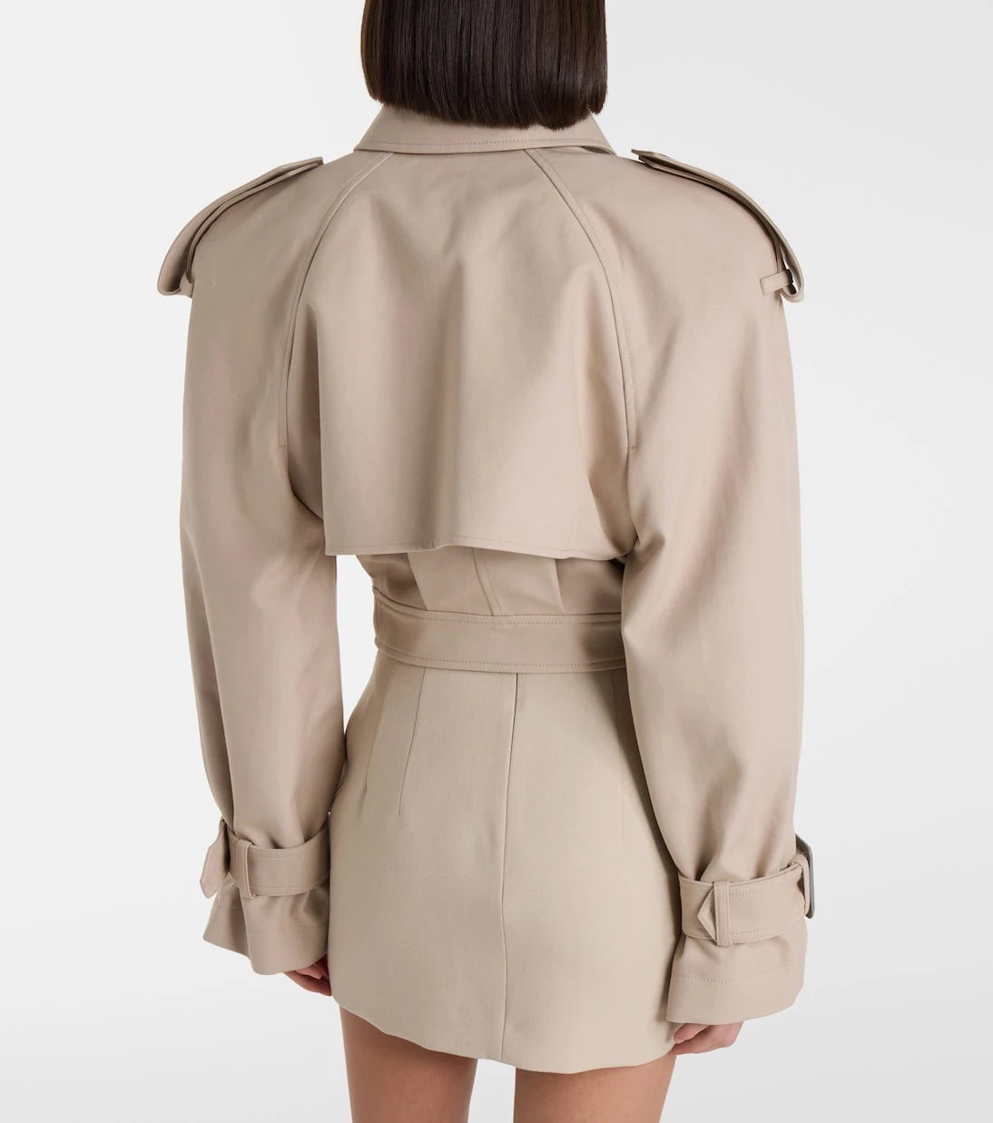 Wardrobe.NYC - Cotton trench coat
