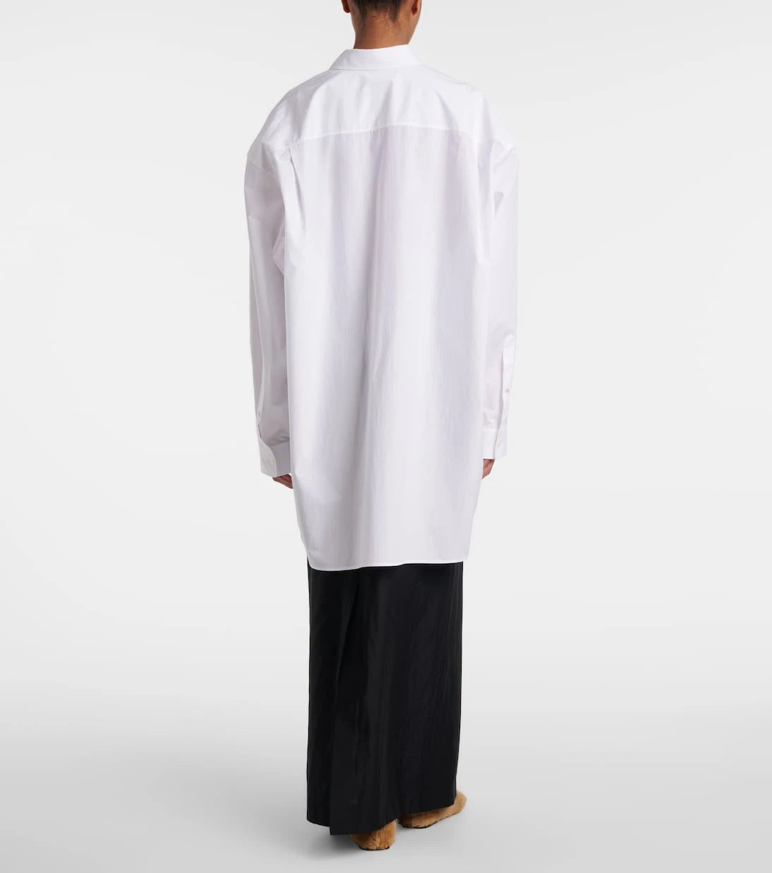 The Row - Victoria oversized cotton poplin shirt