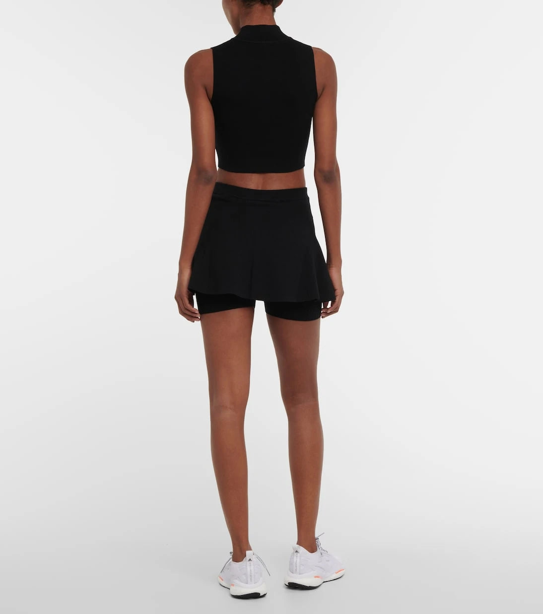 Live The Process - Alba ribbed-knit skort