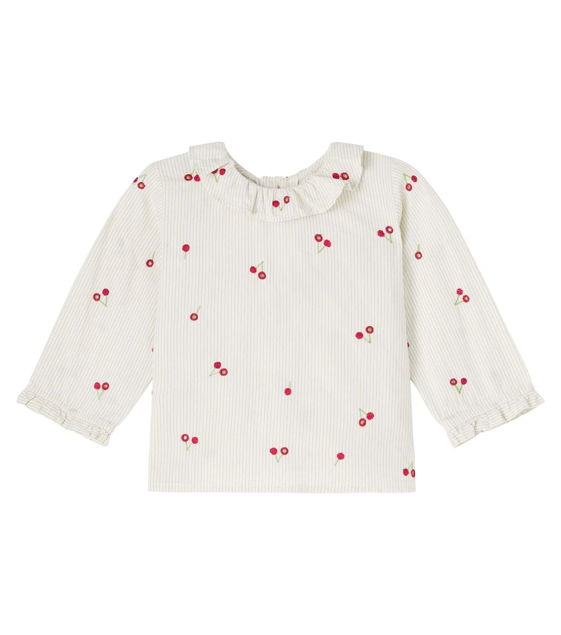 Bonpoint - Baby Ganiti embroidered cotton blouse